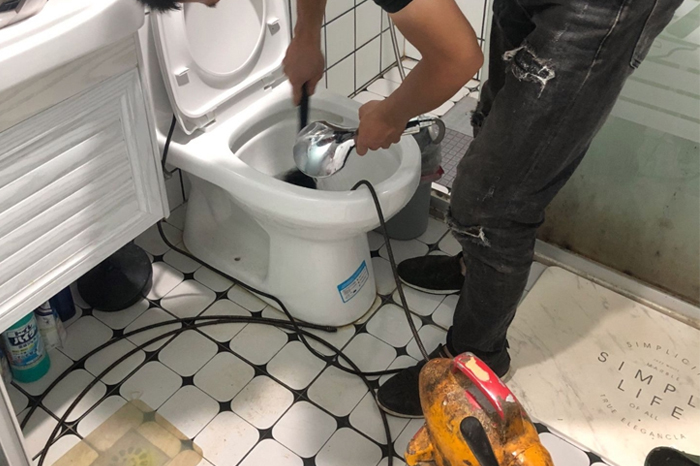 东莞生态园疏通下水道